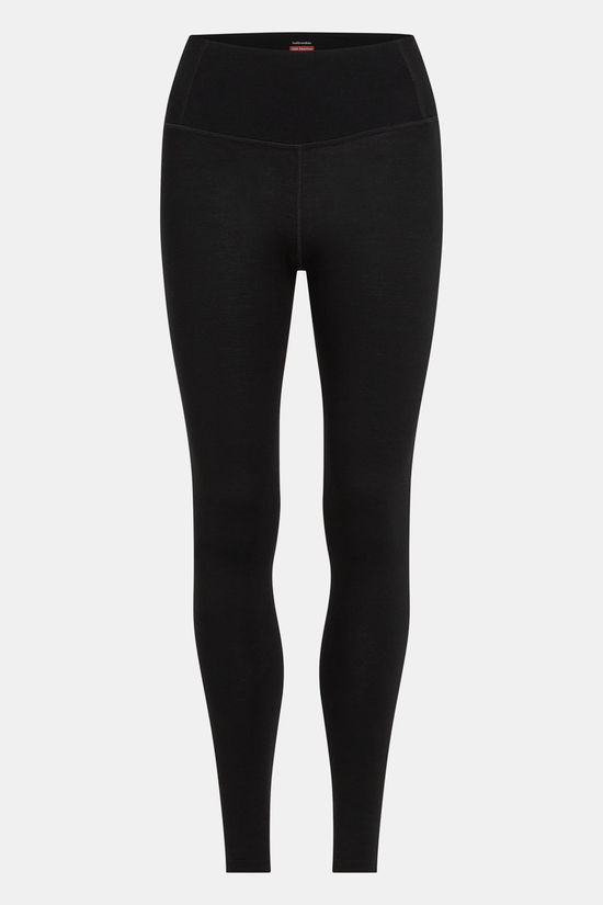 icebreaker 260 Tech High Rise Leggings Thermobroek Dames