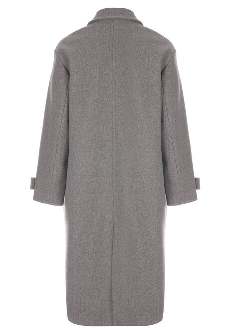 Womens Grey Dad Coat