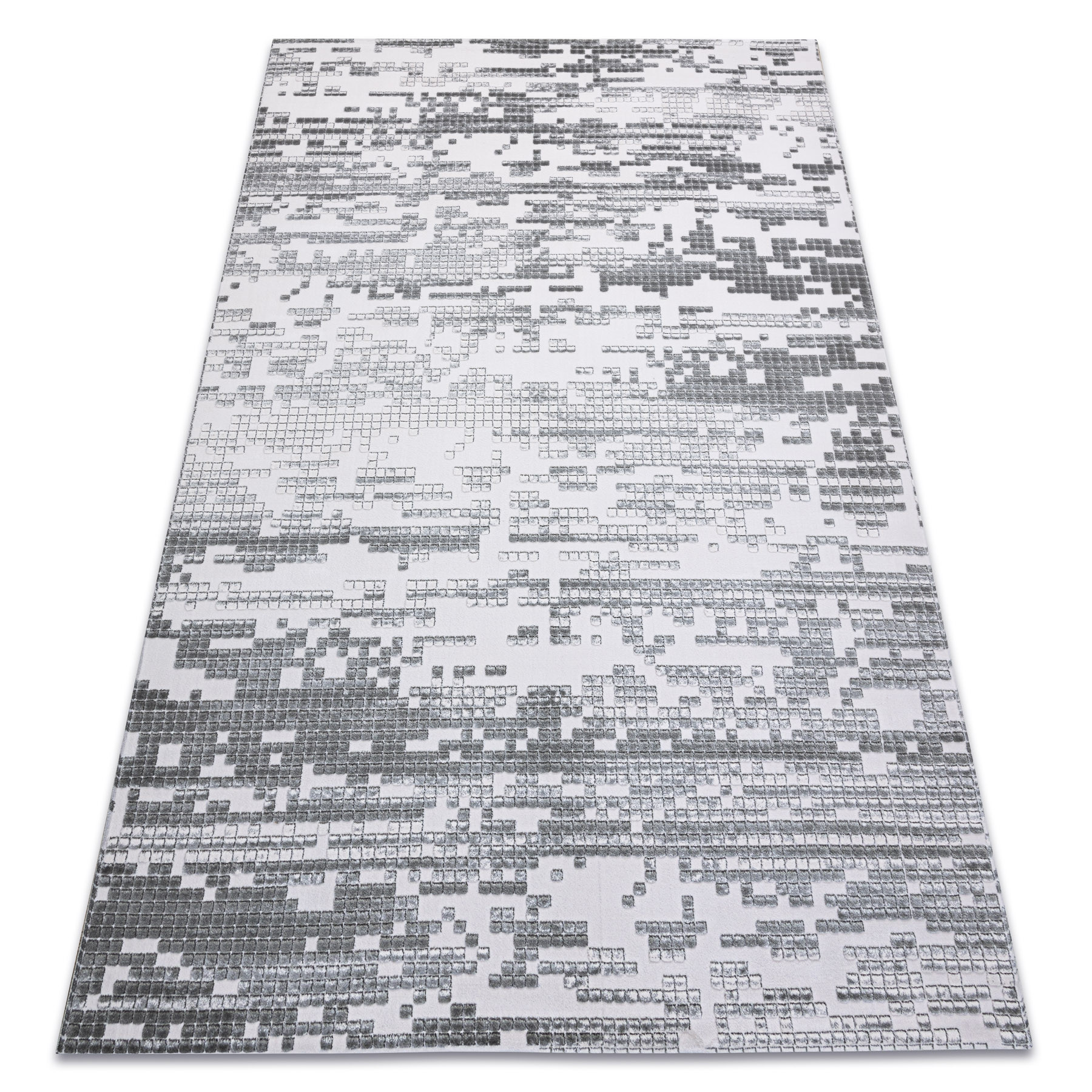 Dywan AKRYL VALS 0W1565 C53 78 jasny szary / ciemny szary 240x340 cm