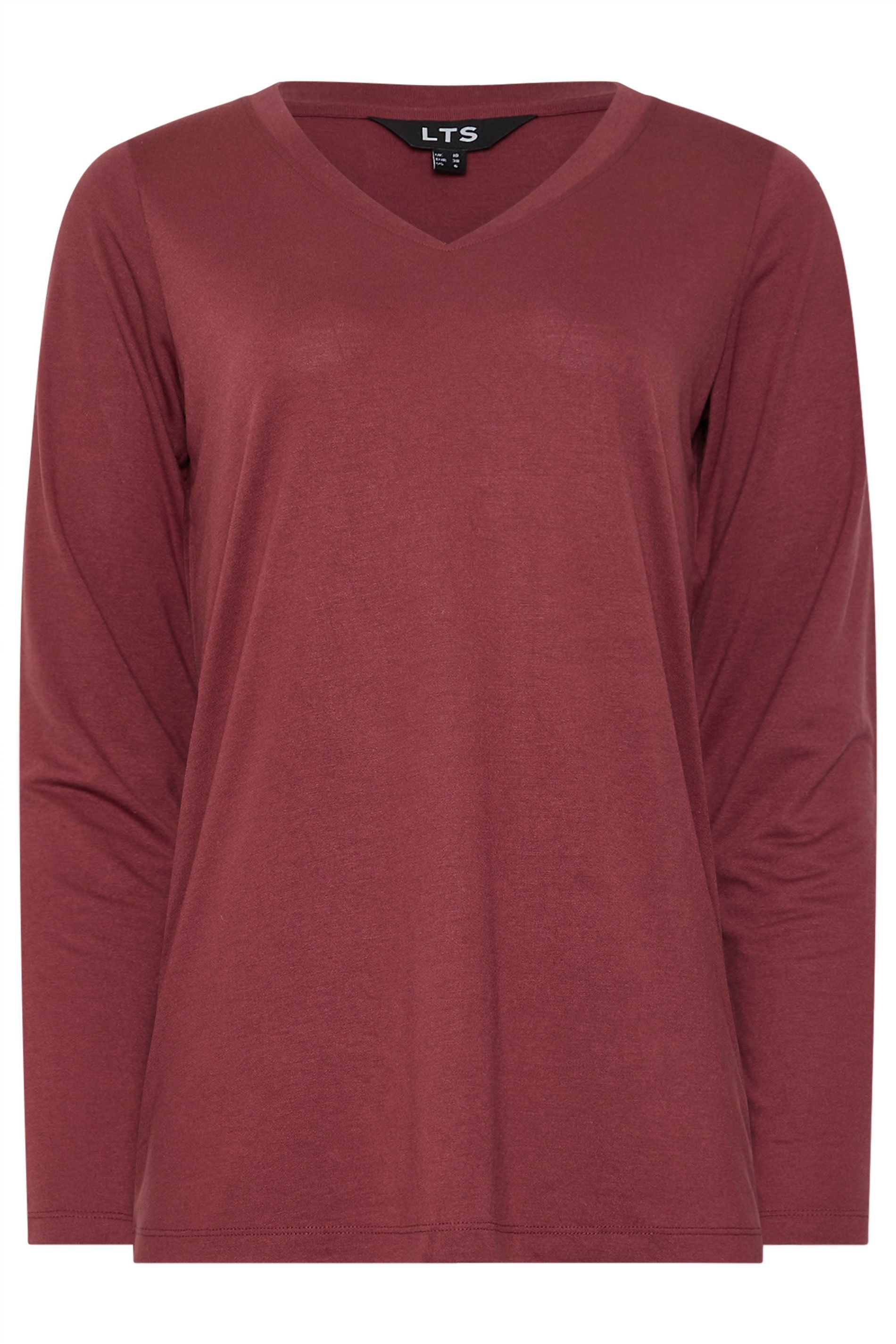 Long Tall Sally Tall Long Sleeve V-Neck Top