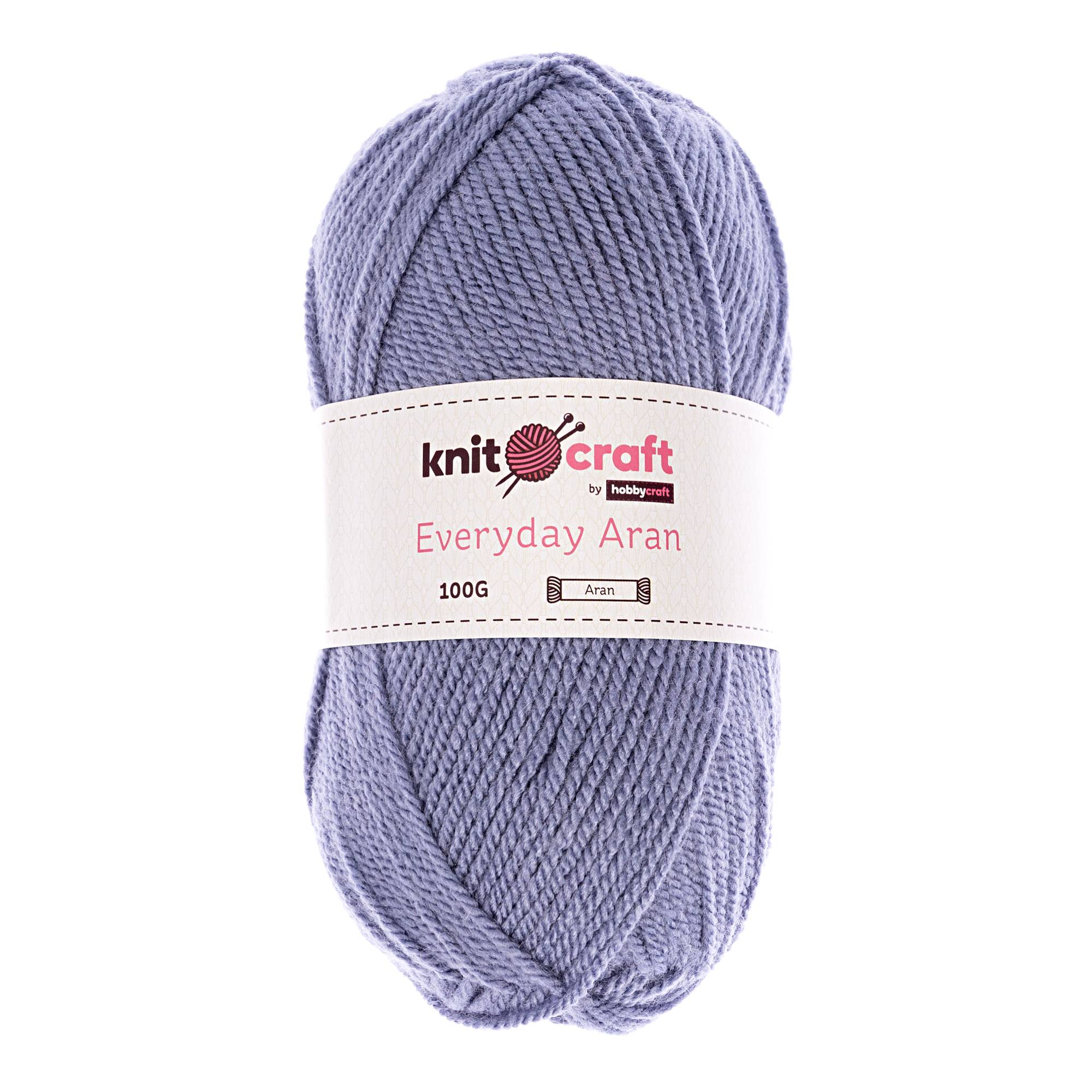 Knitcraft Steel Blue Everyday Aran Yarn 100g