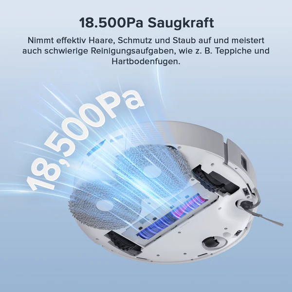 Roborock Qrevo Curv S5X Set Saugroboter mit Multifunktions