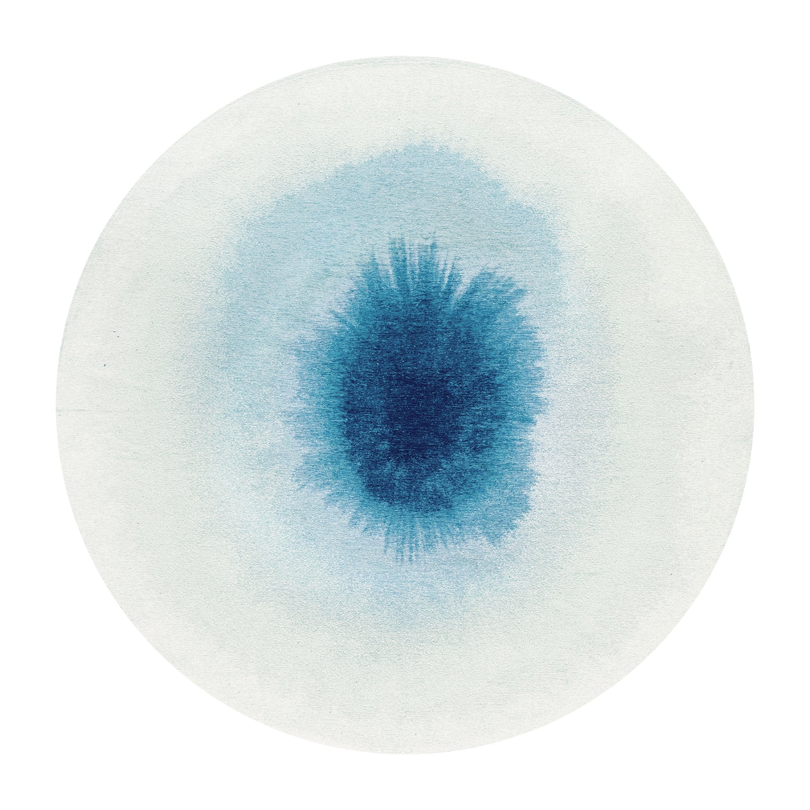 Ecorugs vloerkleed Dream In Blue - blauw - 140x140cm