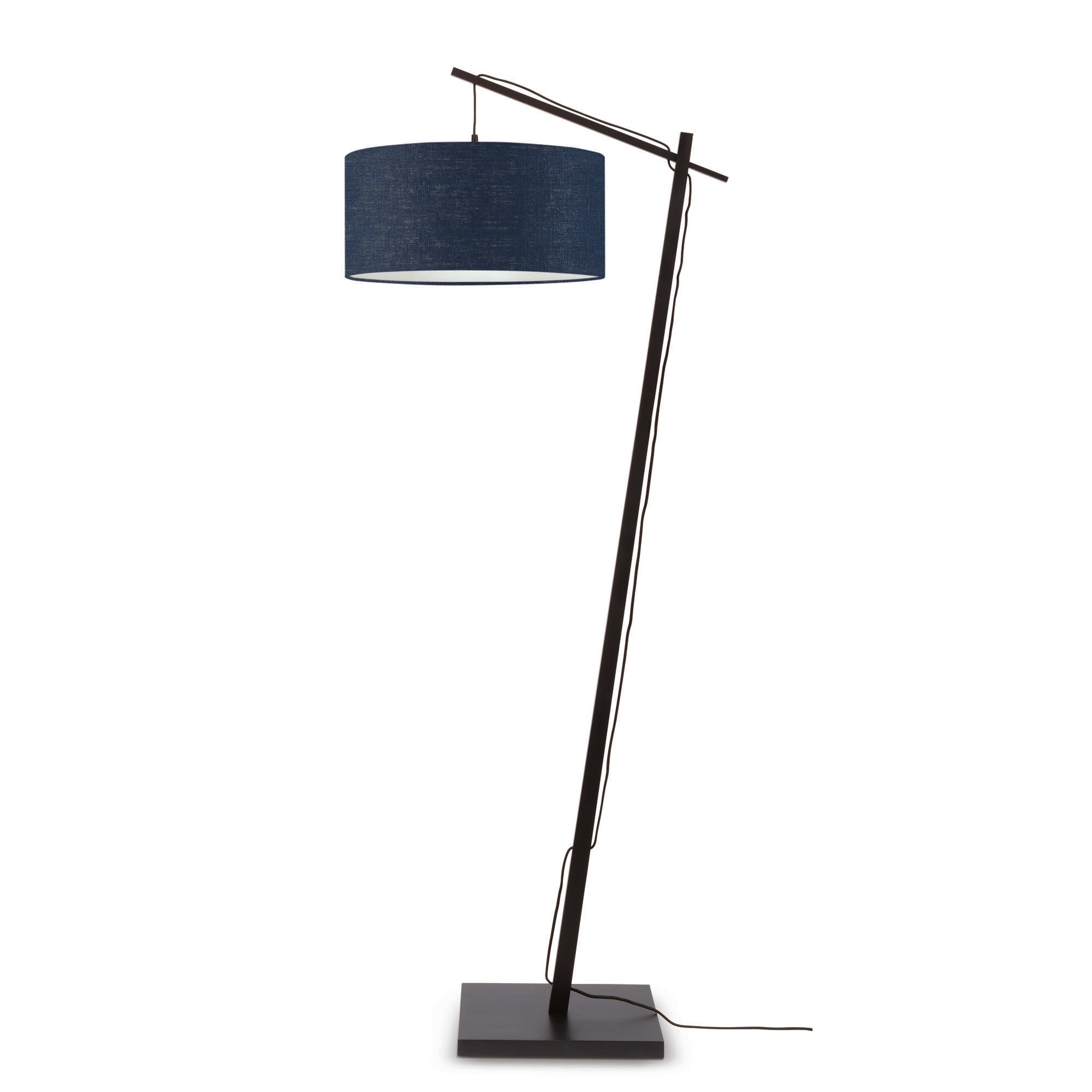GOOD&MOJO vloerlamp Andes - blauw - Ø47cm