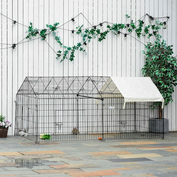 Freilaufgehege, 220 x 103 x 103 cm, geeignet für Kleintiere