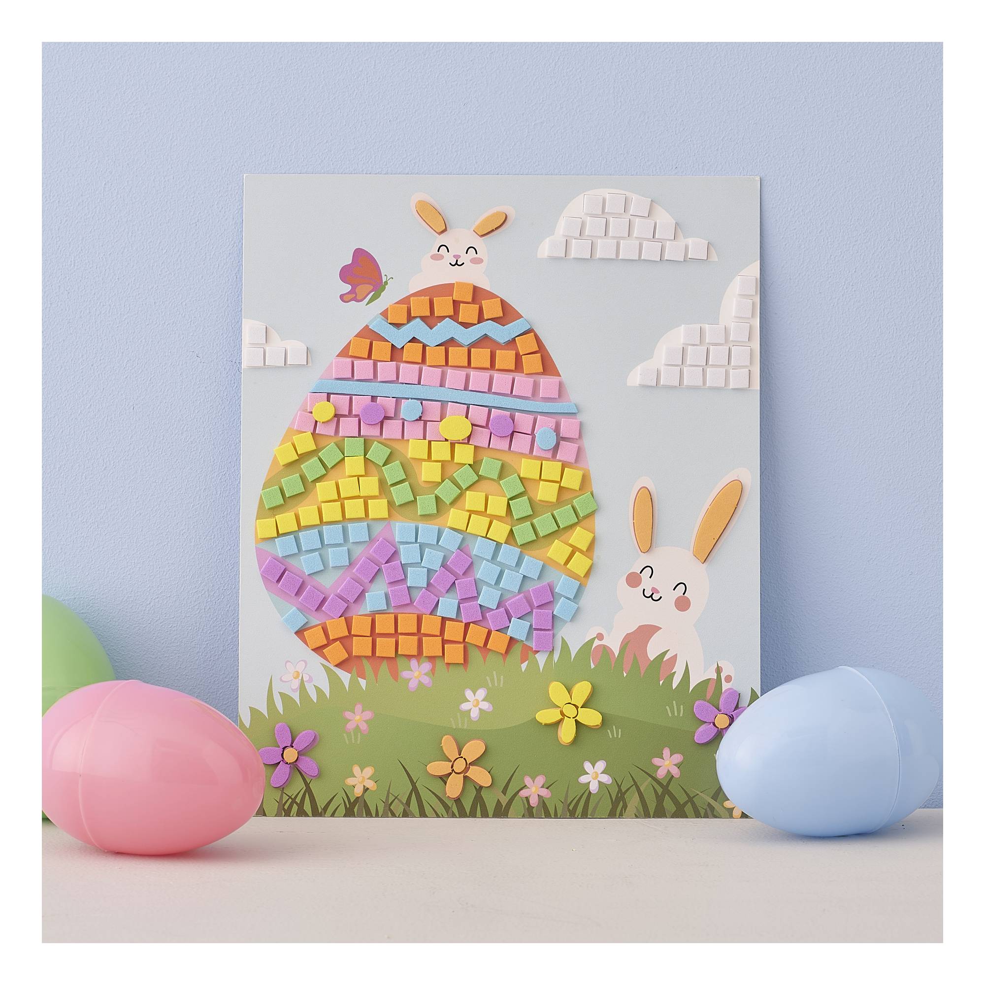 Easter Egg Foam Mosaic Kit