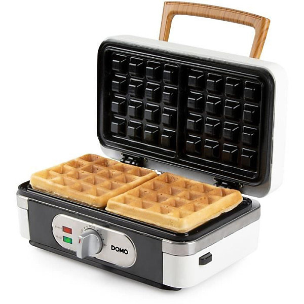 Appareil - Machine a Croque Monsieur Appareil 3-en-1 - DOMO - DO9277C - Croque - gaufre - gril - 1100 W - Blanc