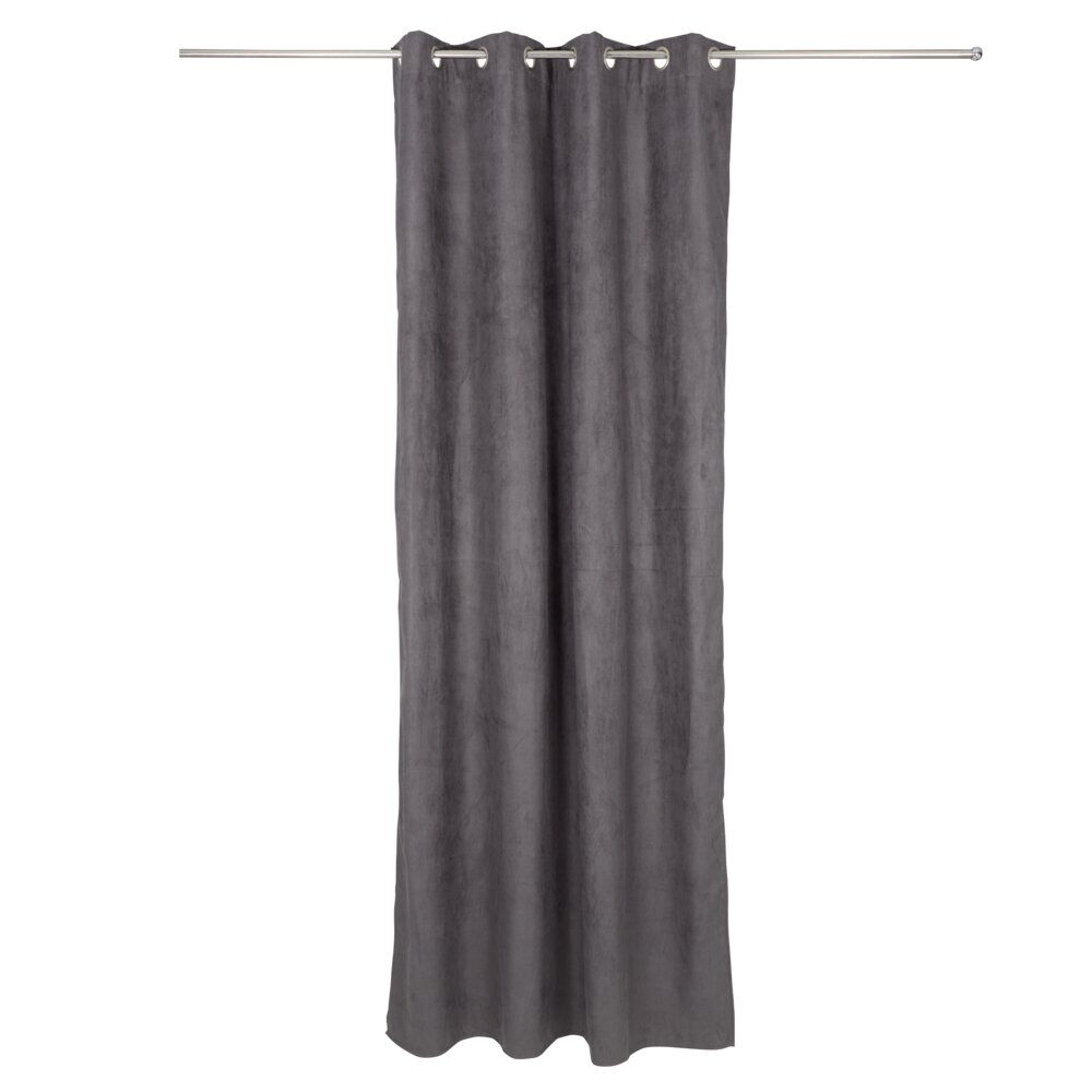 Rideau thermique polaire gris foncé 140x260cm