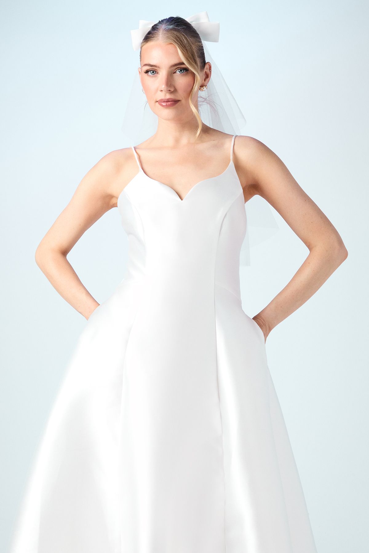 Coast Sweetheart Strappy Full Skirted Wedding Dress