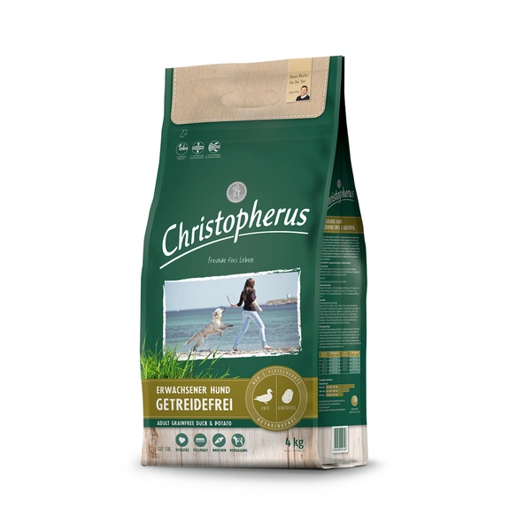 Hundetrockenfutter »Getreidefrei«, 1 Beutel à 4 kg