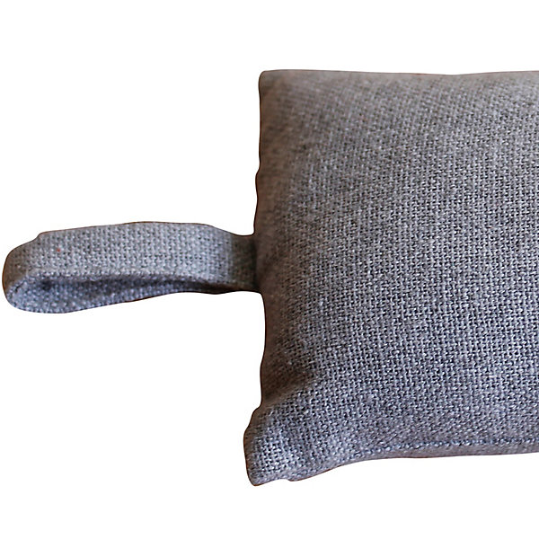 Boudin de porte uni (8x80 cm - Gris clair)