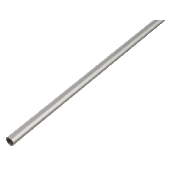 Rundrohr, Silber, Aluminium
