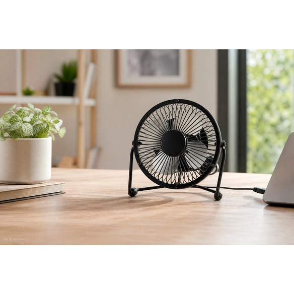 Mini-Ventilator, Ø: 10 cm, Metall