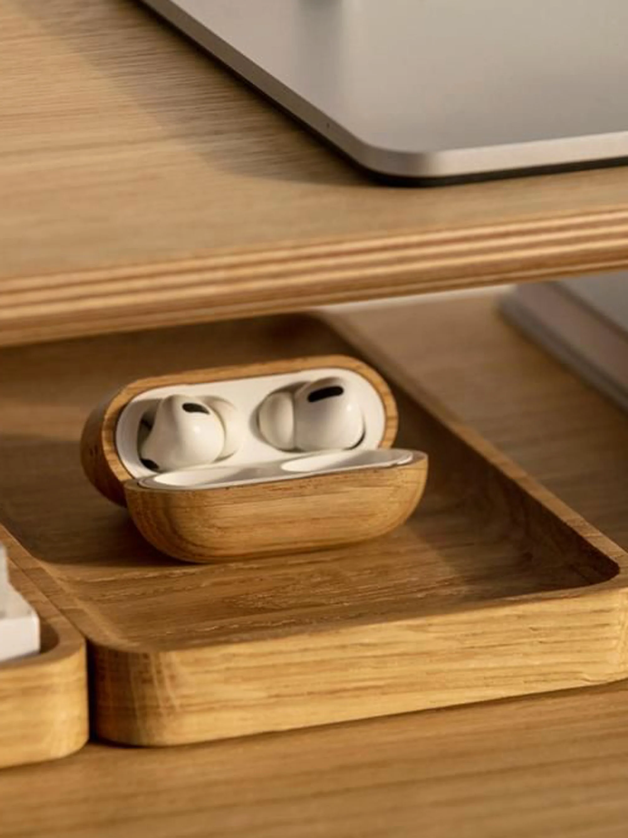 Eichenholz-Deko-Tablett Catchall