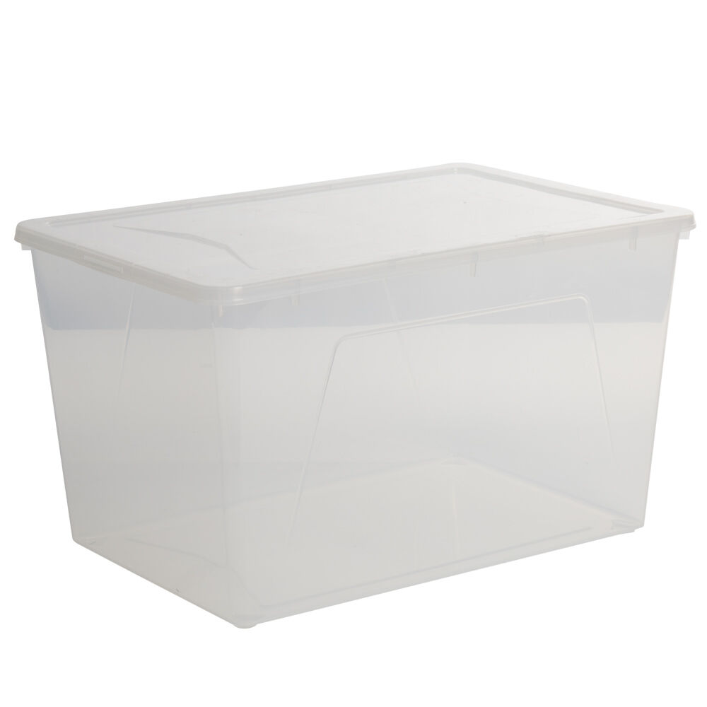 BoÎte de rangement transparente 46 L
