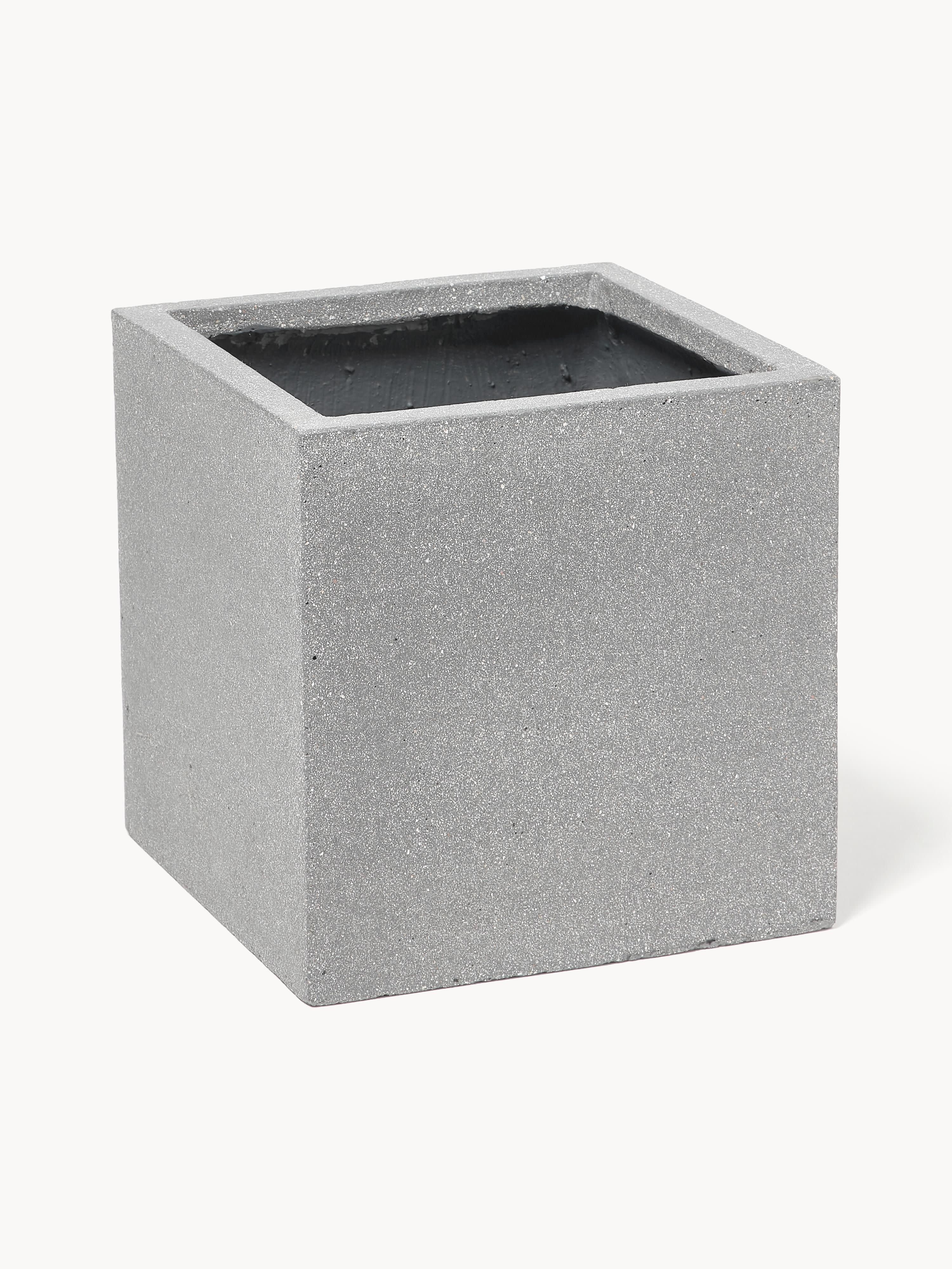 Blumentopf Tuscany aus Beton, H 30 cm