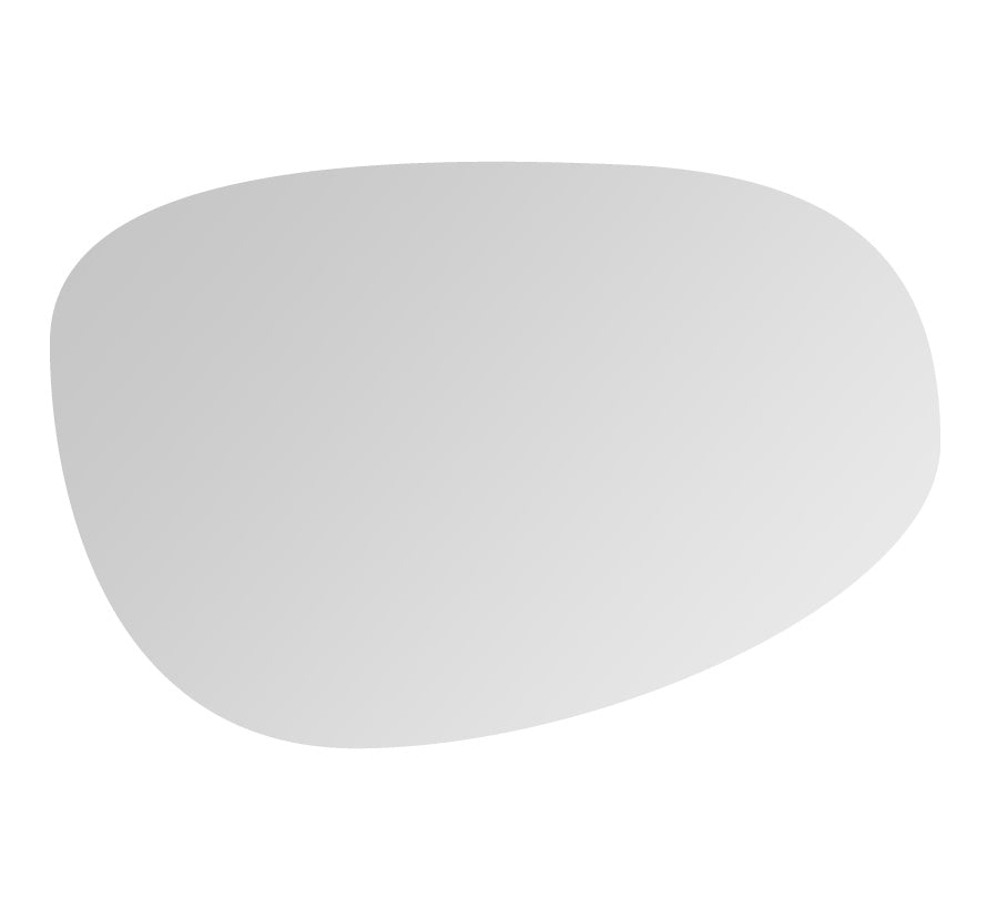 Vtw Living - Badkamerspiegel - Asymmetrisch - Anti Condens - 100 cm