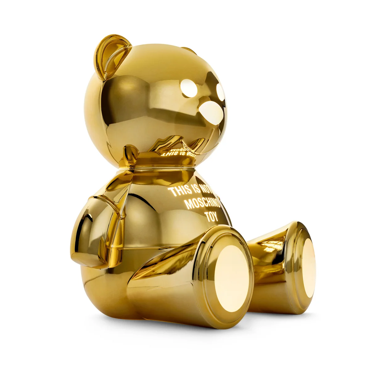 Kartell - Toy Moschino Teddy-Bär-Tischleuchte, transparent / braun