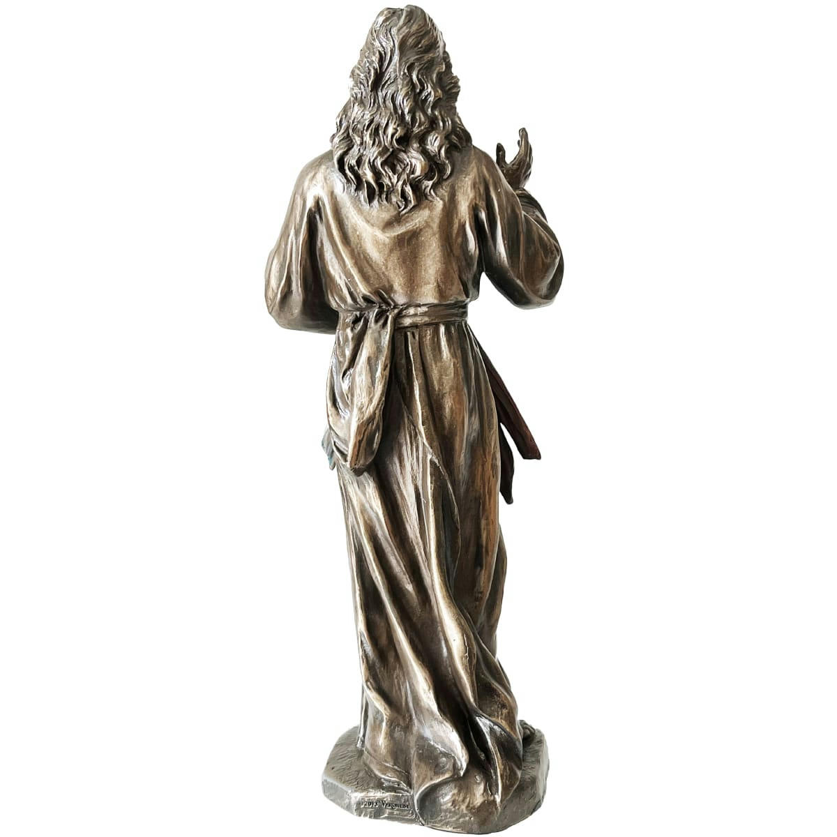 - Statuette christ miséricordieux en bronze coulé à froid