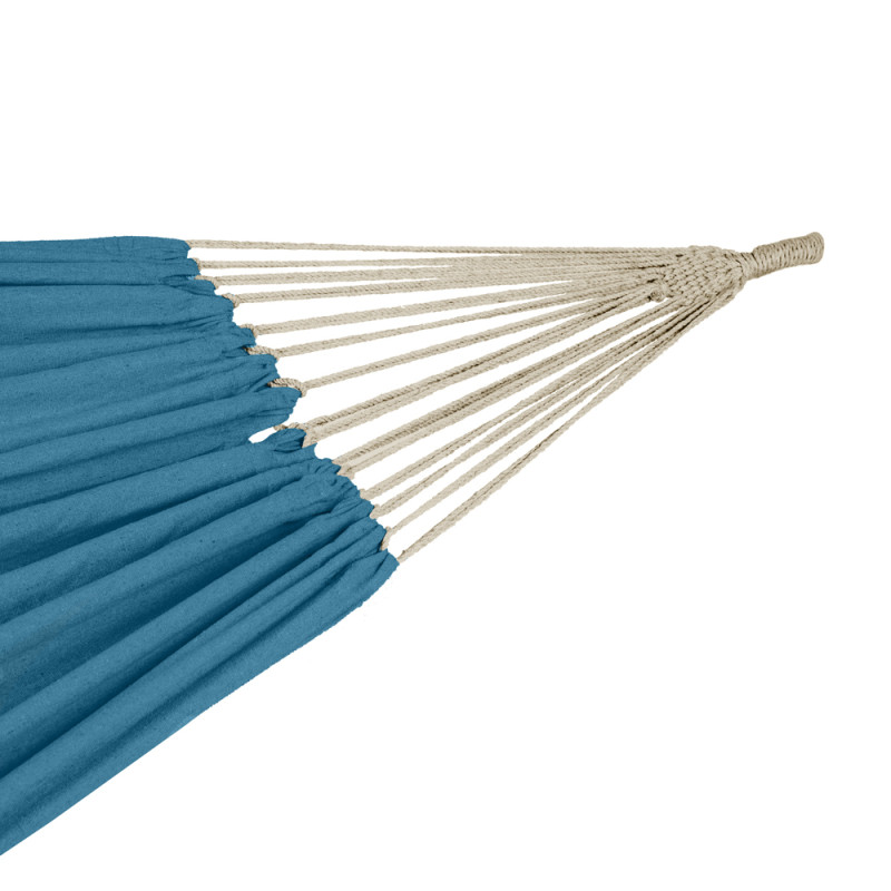 Hamac Yaqui bleu canard 200 x 80 cm