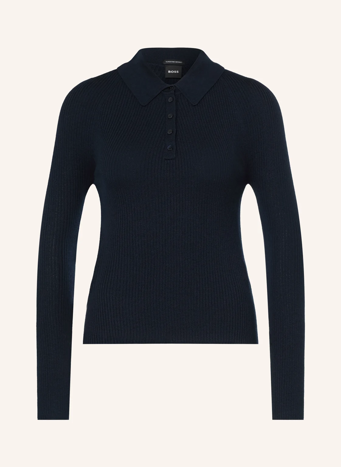 BOSS Strick-Poloshirt FAELINA