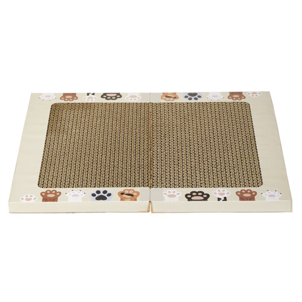 Tapis sortie de litière et griffoir pliable 36x42cm