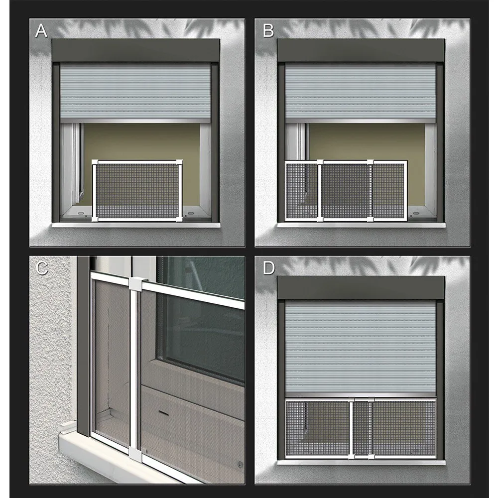 Schellenberg 75881 Extendable Frame Mosquito Net 50x 75-142 cm
