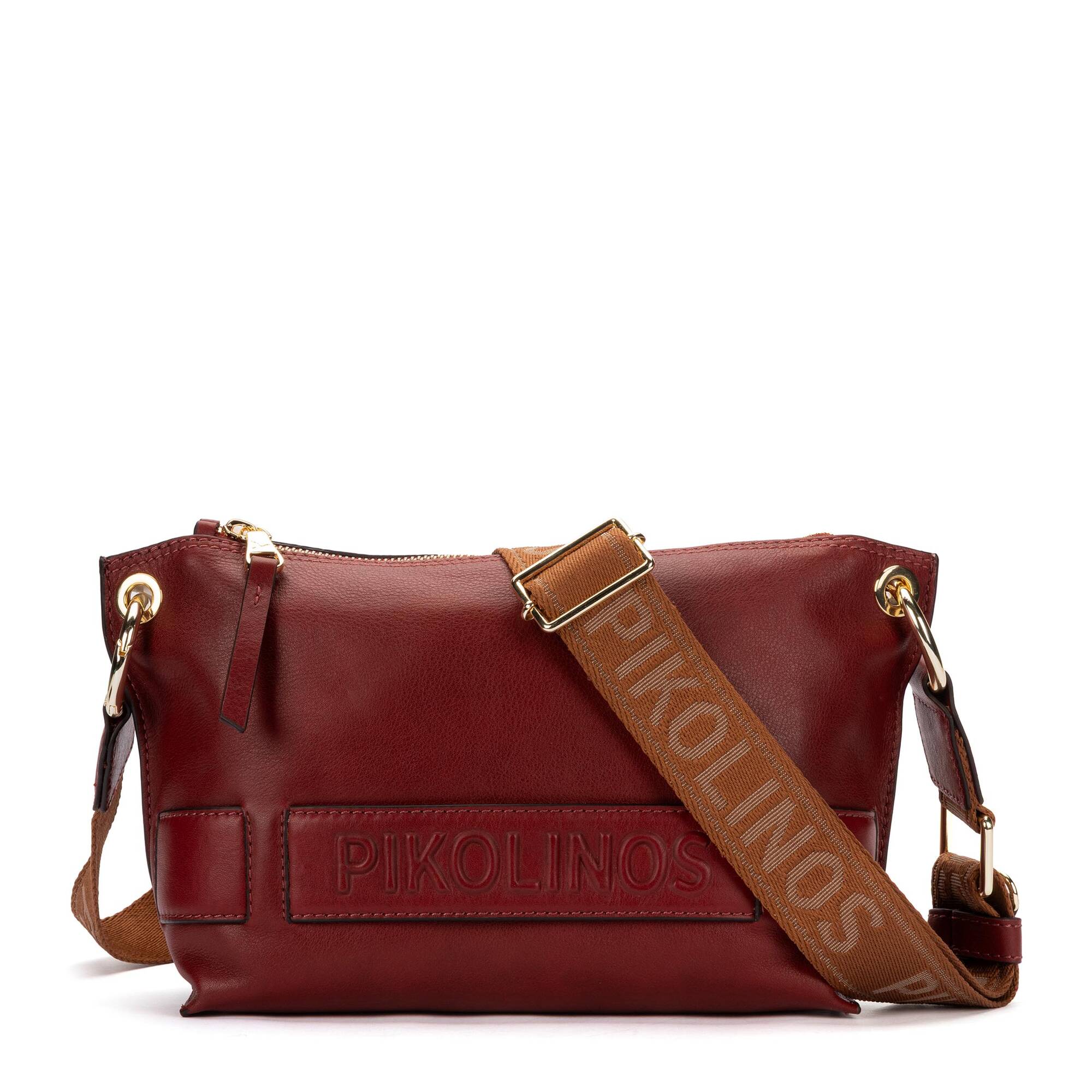 ALCUDIA - Bandolera rectangular con cierre de cremallera para mujer