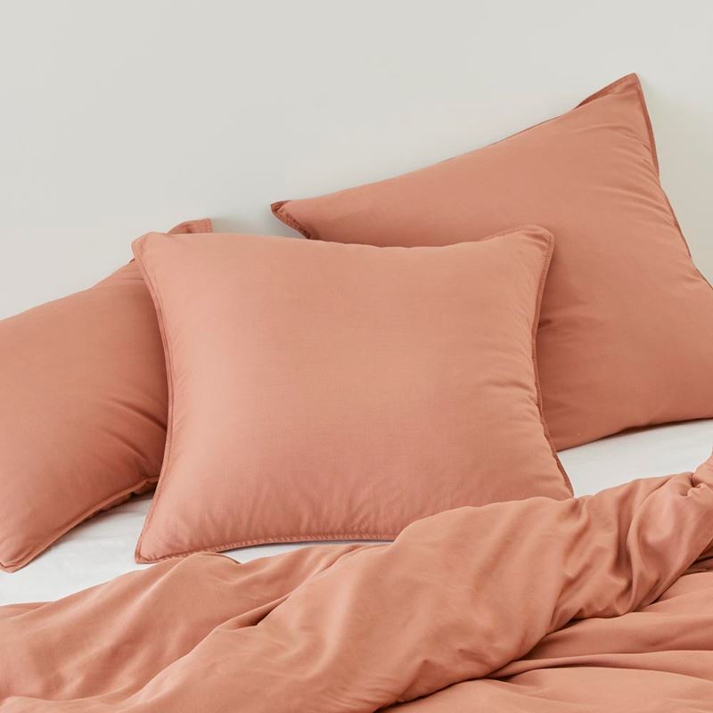 Bamboo Linen Twin Needle Earth Quilt Cover Separates