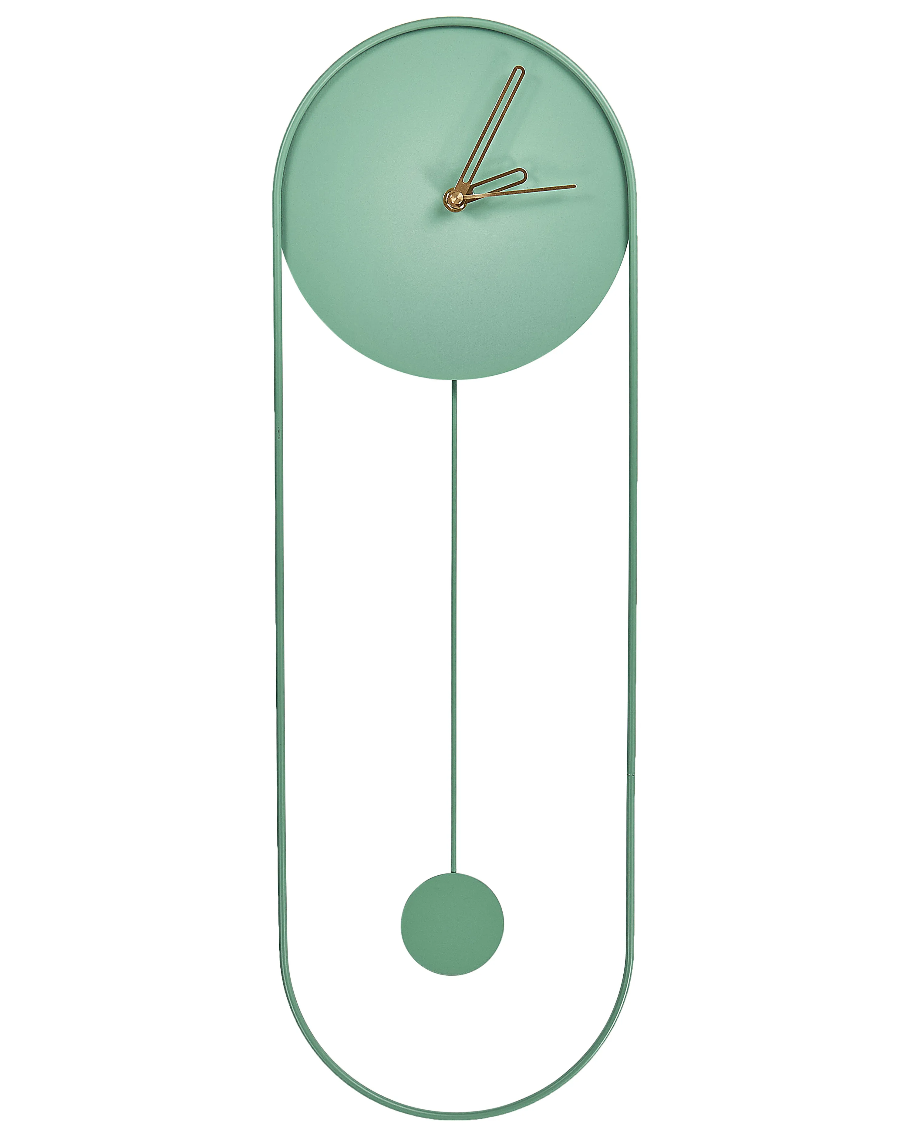 Wall Clock SALVAN 20 cm Metal Light Green