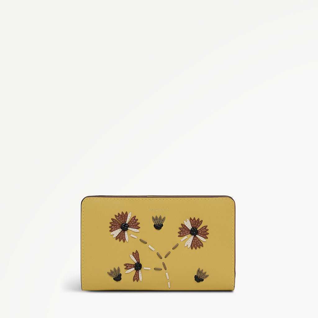 Picton Place - Floral - Medium Bifold Purse