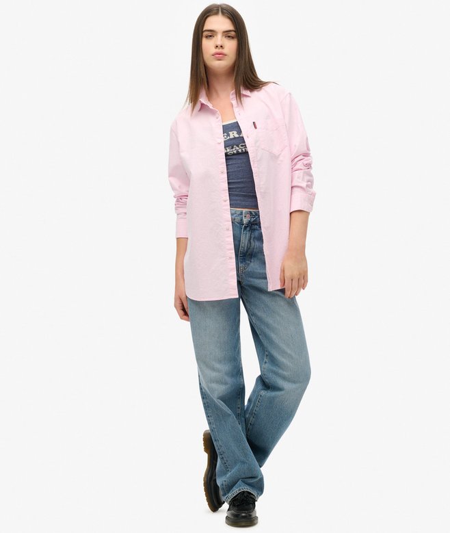 Long Sleeved Oxford Shirt