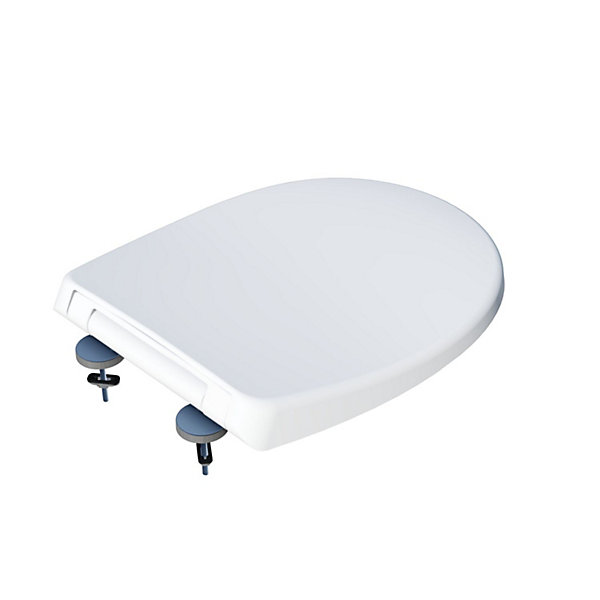 Abattant WC blanc brillant Classic Bemis