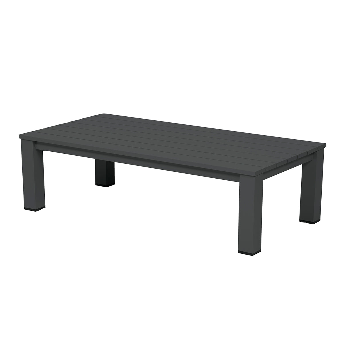 Garden Impressions loungetafel Coba donker grijs - 130 x 70 cm