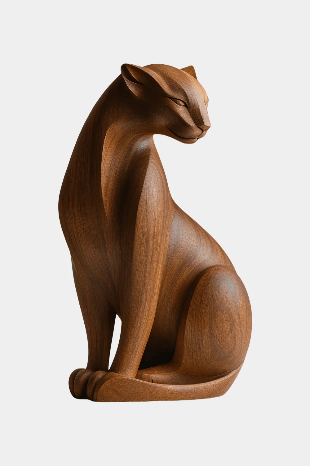 Cheetah Wood Sculpture #WA108