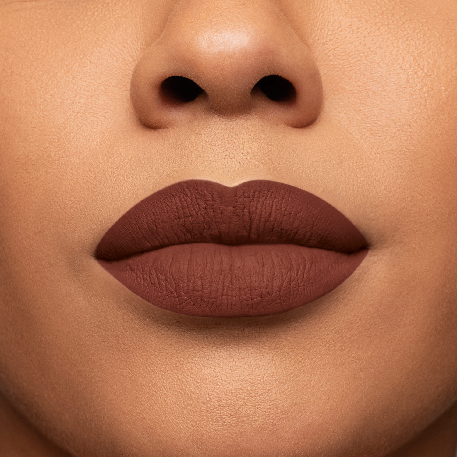 Eudora Niina Secrets Skinny Matte Castanho Begônia               - Batom Líquido 5ml
