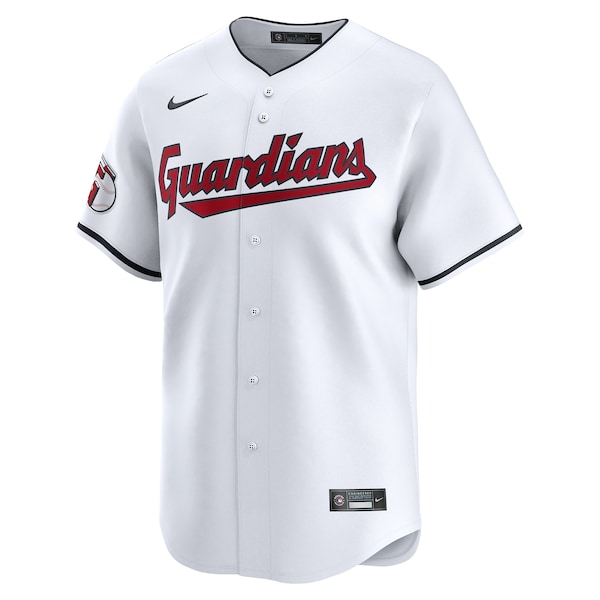 Cleveland Guardians Nike Home Limited Jersey - White