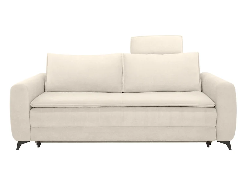 Sofa trzyosobowa Bolero rozkładana z pojemnikiem beżowa