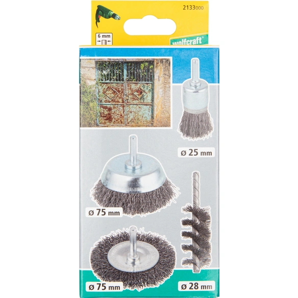 Drahtbürsten-Set