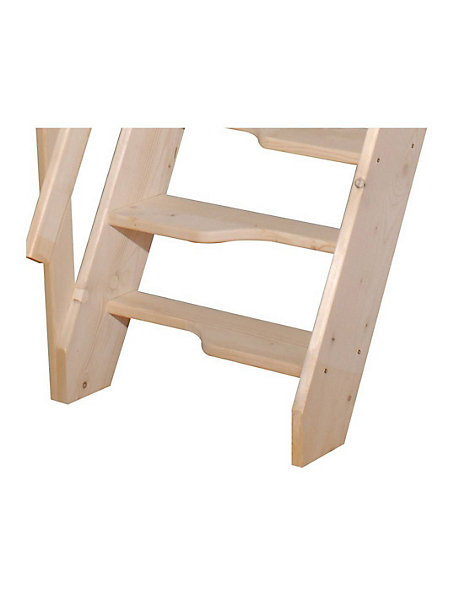 Escalier Gain De Place Nugere 280 CmKit RecoupableSapinH Sol Sol 280 Cm