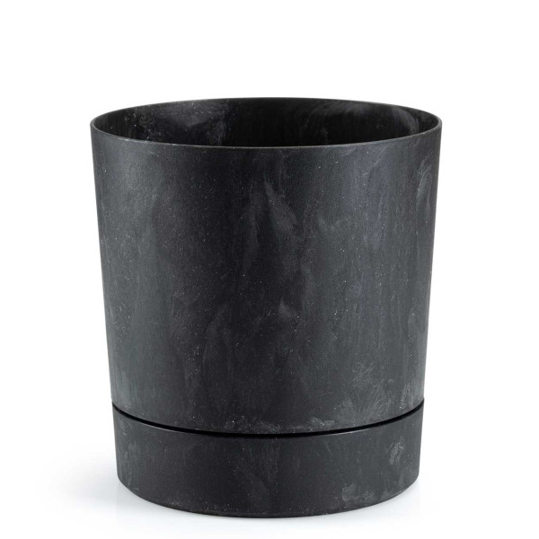 Donica z podstawką Azalea recykling 17,5 cm nowoczesna doniczka do salonu
