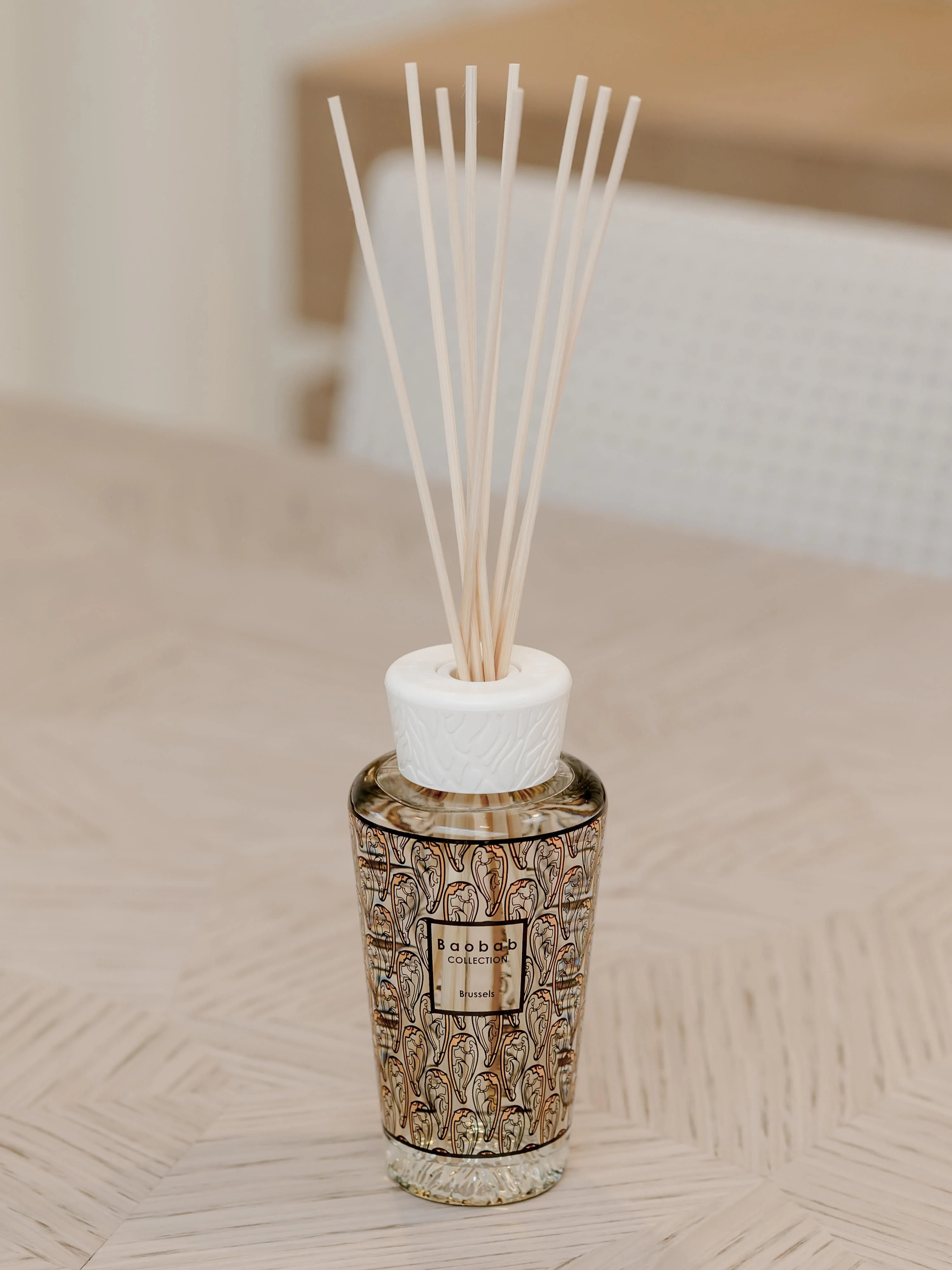 Handgefertigter Diffuser My First Baobab Brussels (Zeder, Sandelholz & Honig), 250 ml