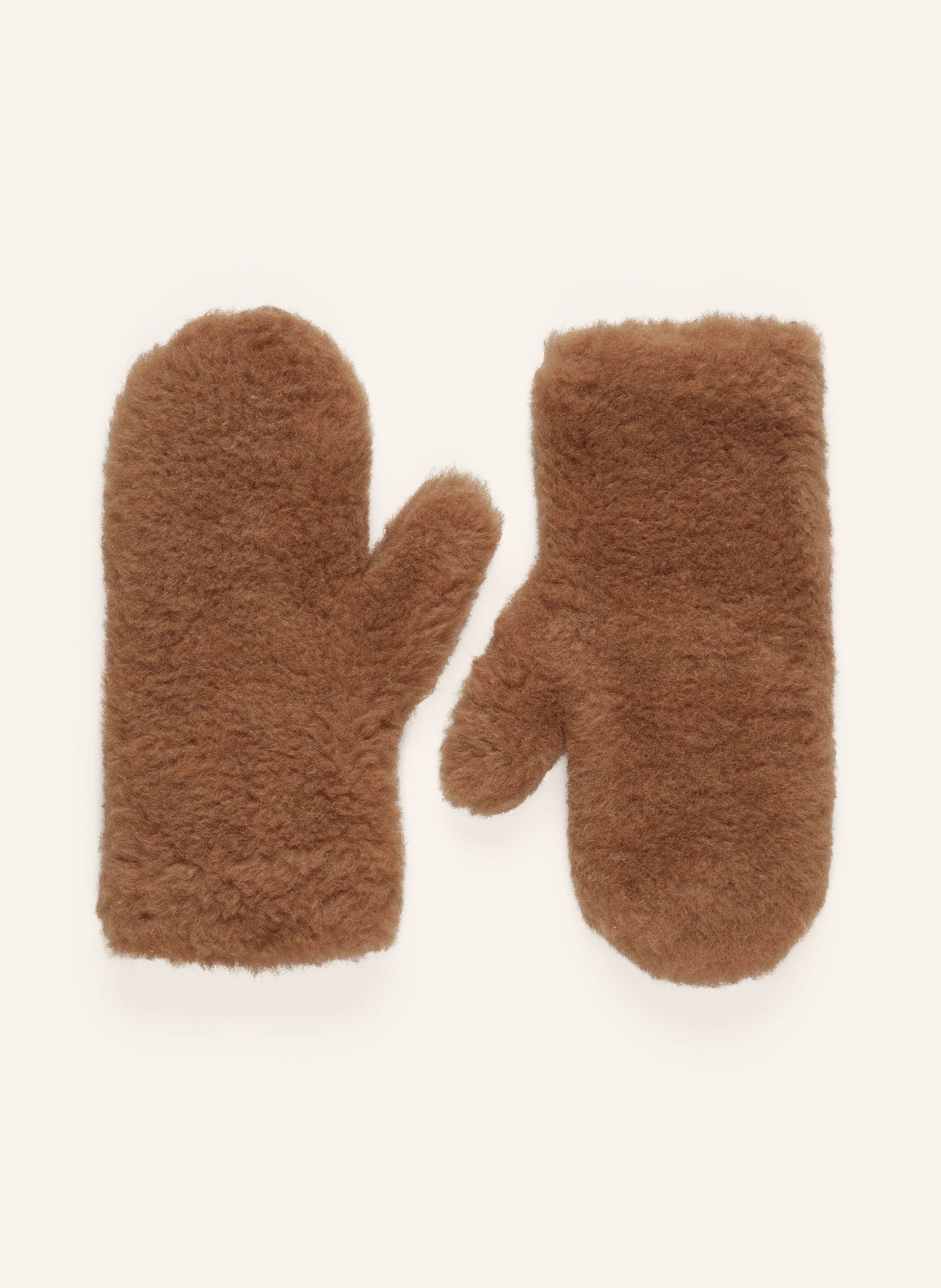 Max Mara Kamelhaar-Fäustlinge OMBRAT
