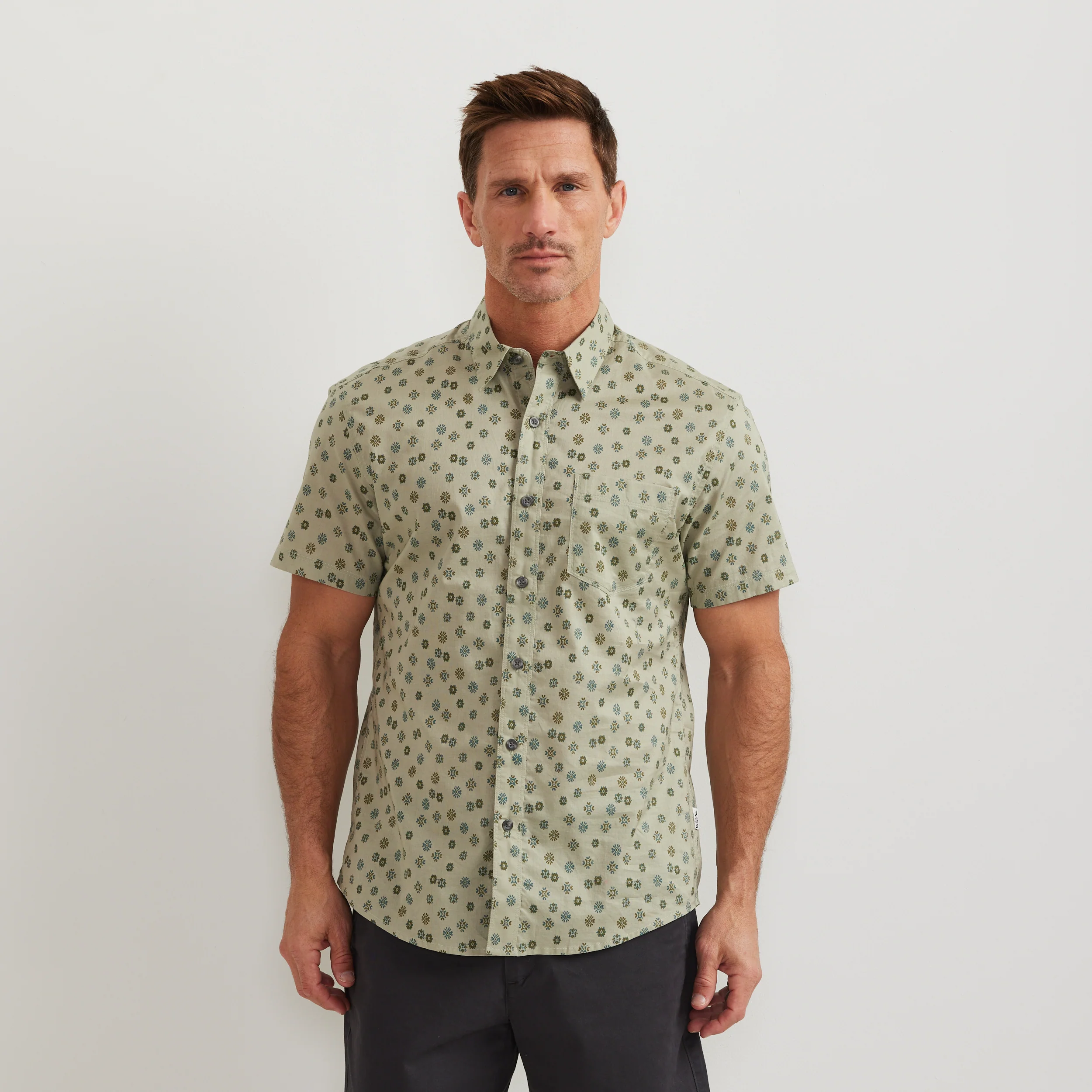 Men's Baja Short-Sleeve Shirt - Print