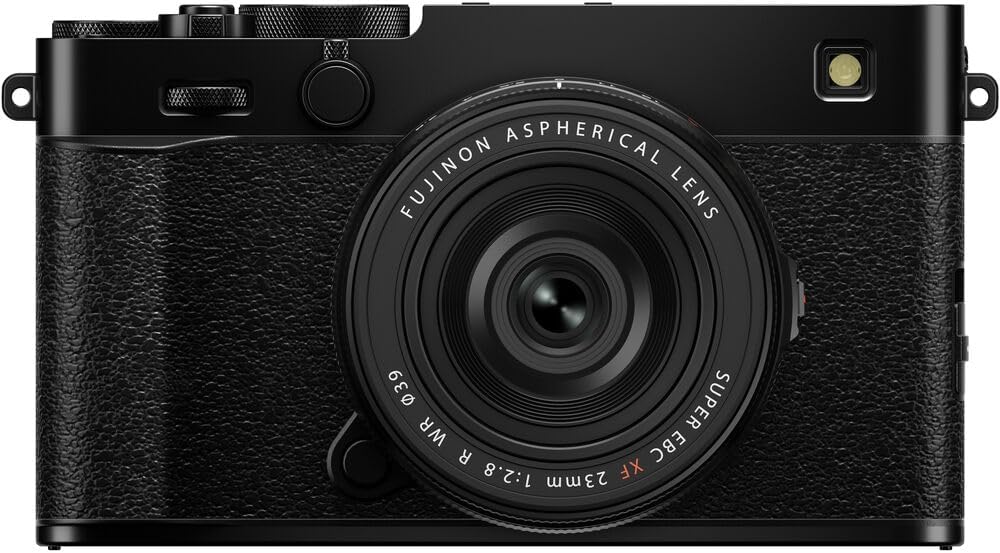 FUJIFILM X-E5 Mirrorless Camera with XF 23mm f/2.8 Lens - Black  Bundle with 64GB Memory Card + Carrying Case + Cleaning Kit + Memory Card Wallet + More Accessories