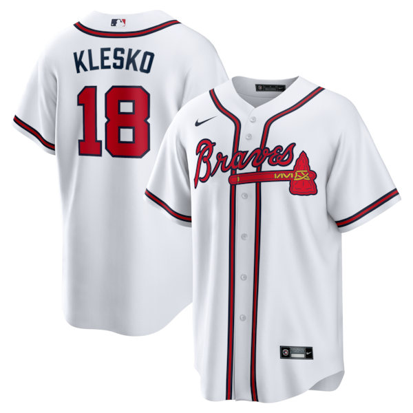 Ryan Klesko Atlanta Braves Nike Home Retired Player Replica Jersey - White