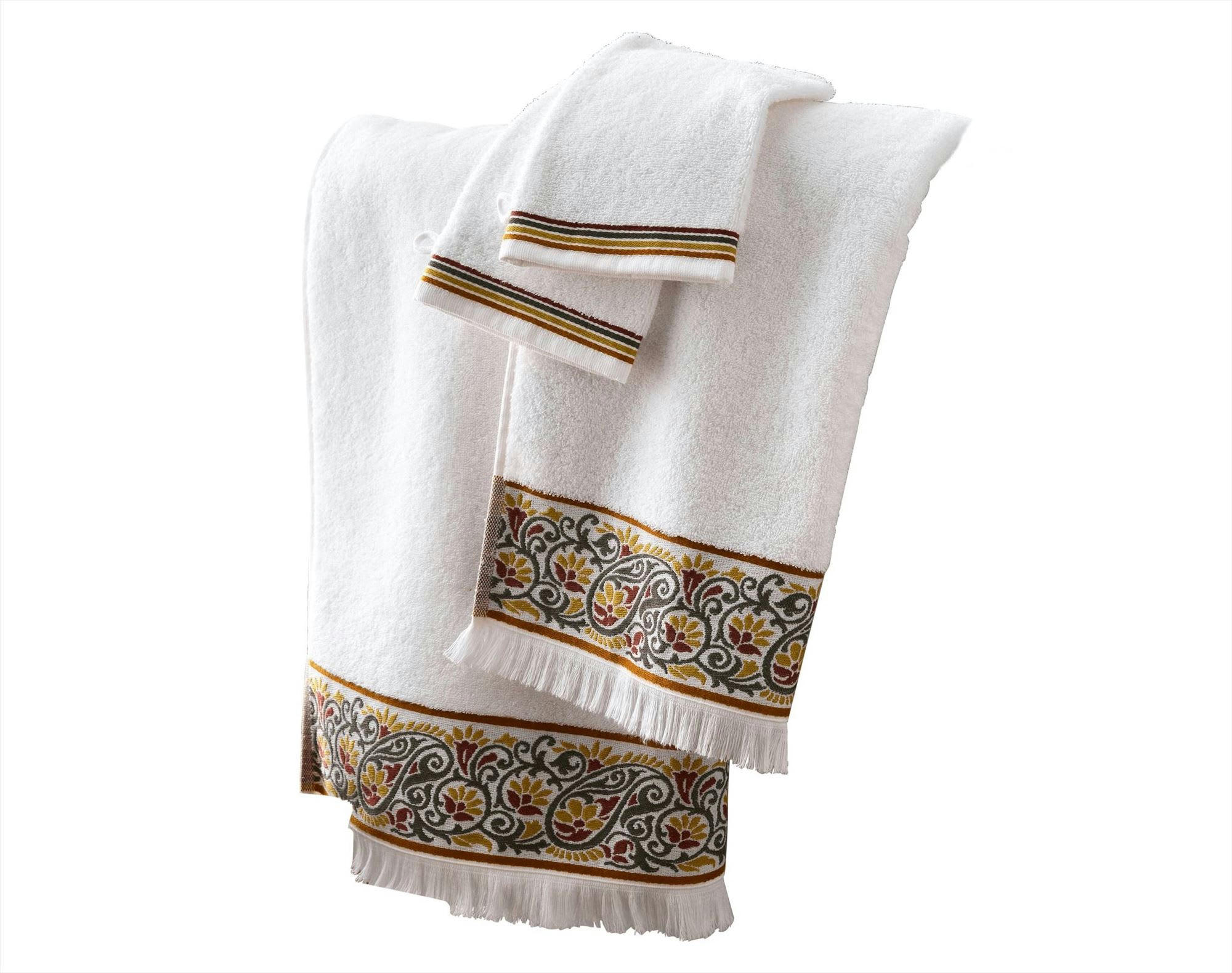 LITEAUPONGE - Serviette de toilette 50x100 blanc en lin 450 g/m²