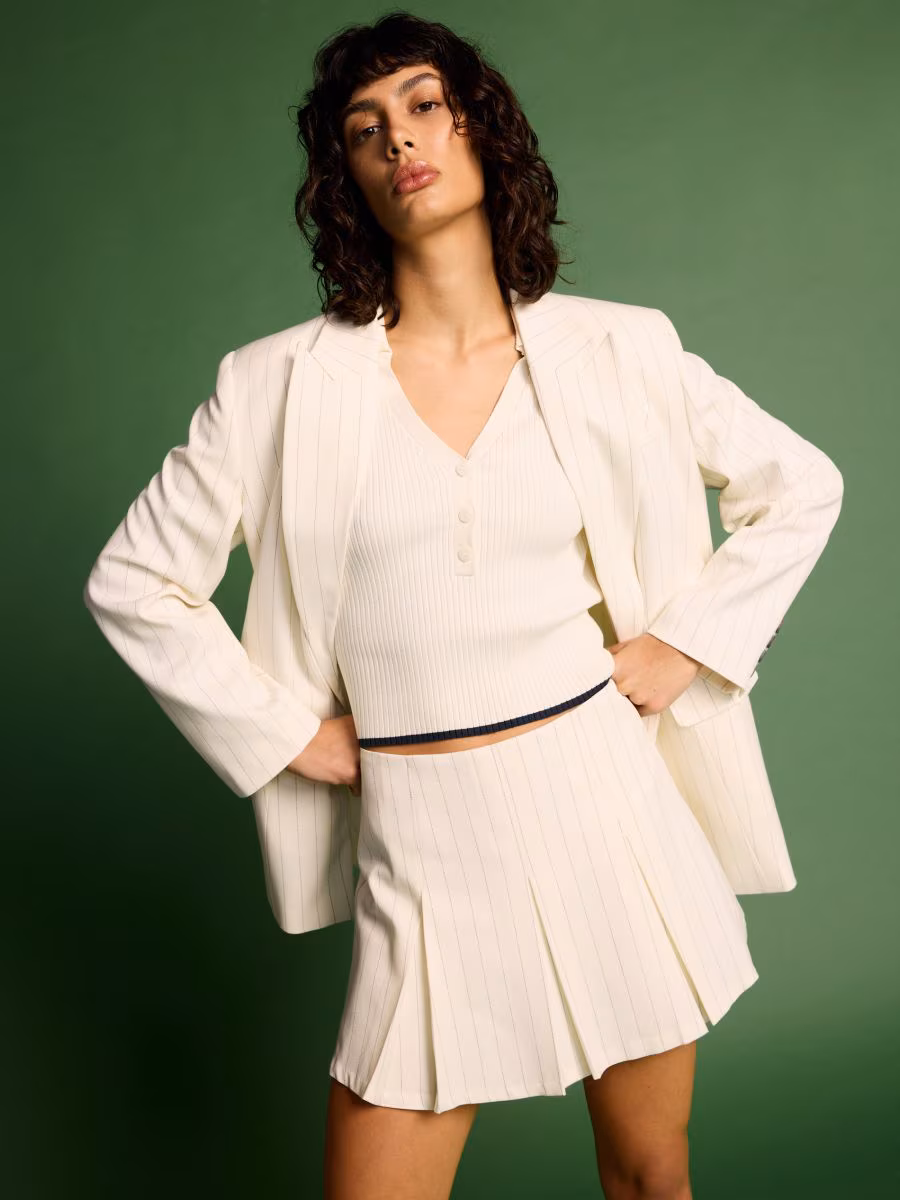 Pleated Shorts