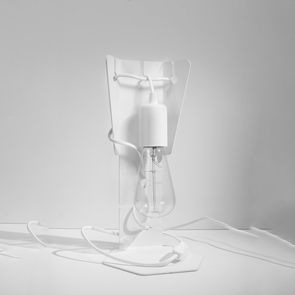 Lampka biurkowa DALTON biały 1xE27x60W wym:30x15x15cm IP20 Pure Lume