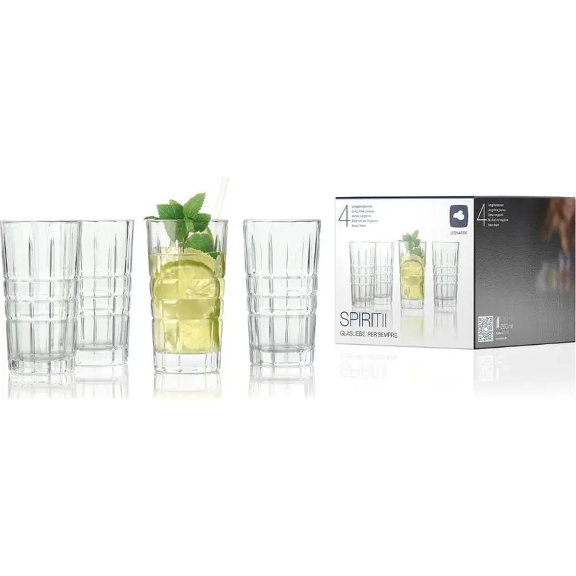 Longdrinkglas 4er-Set Spiritii